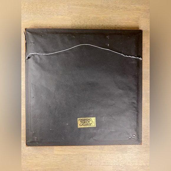 1985 P. Buckley Moss Couple Holding Hands Framed Matted Signed Print #804 / 10 - Picture 8 of 9